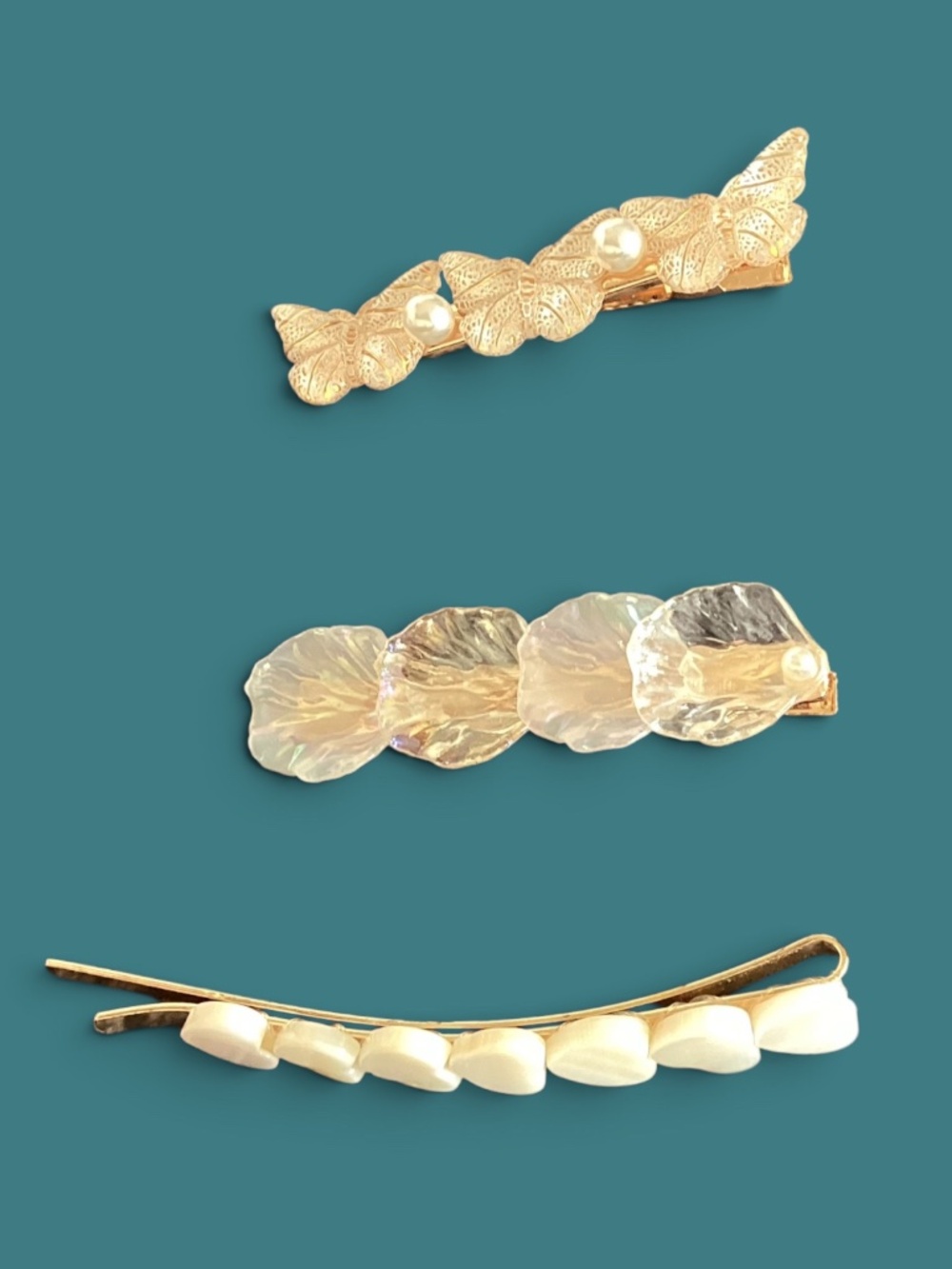 Trio of Hair Clips